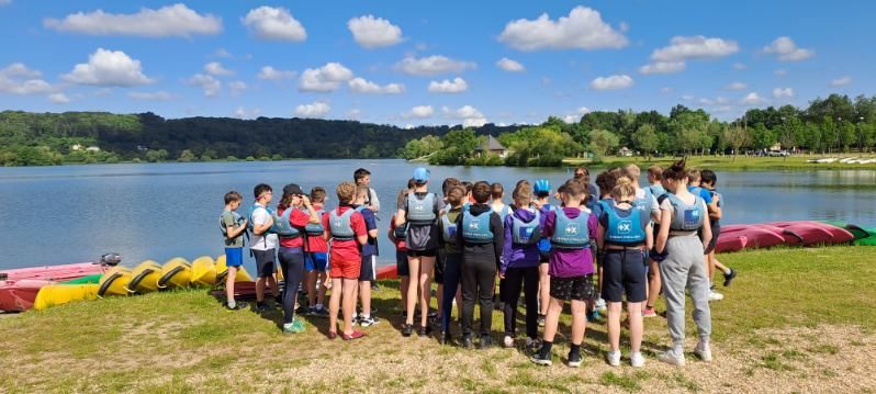 Raid Nature avec les élèves de l’association sportive